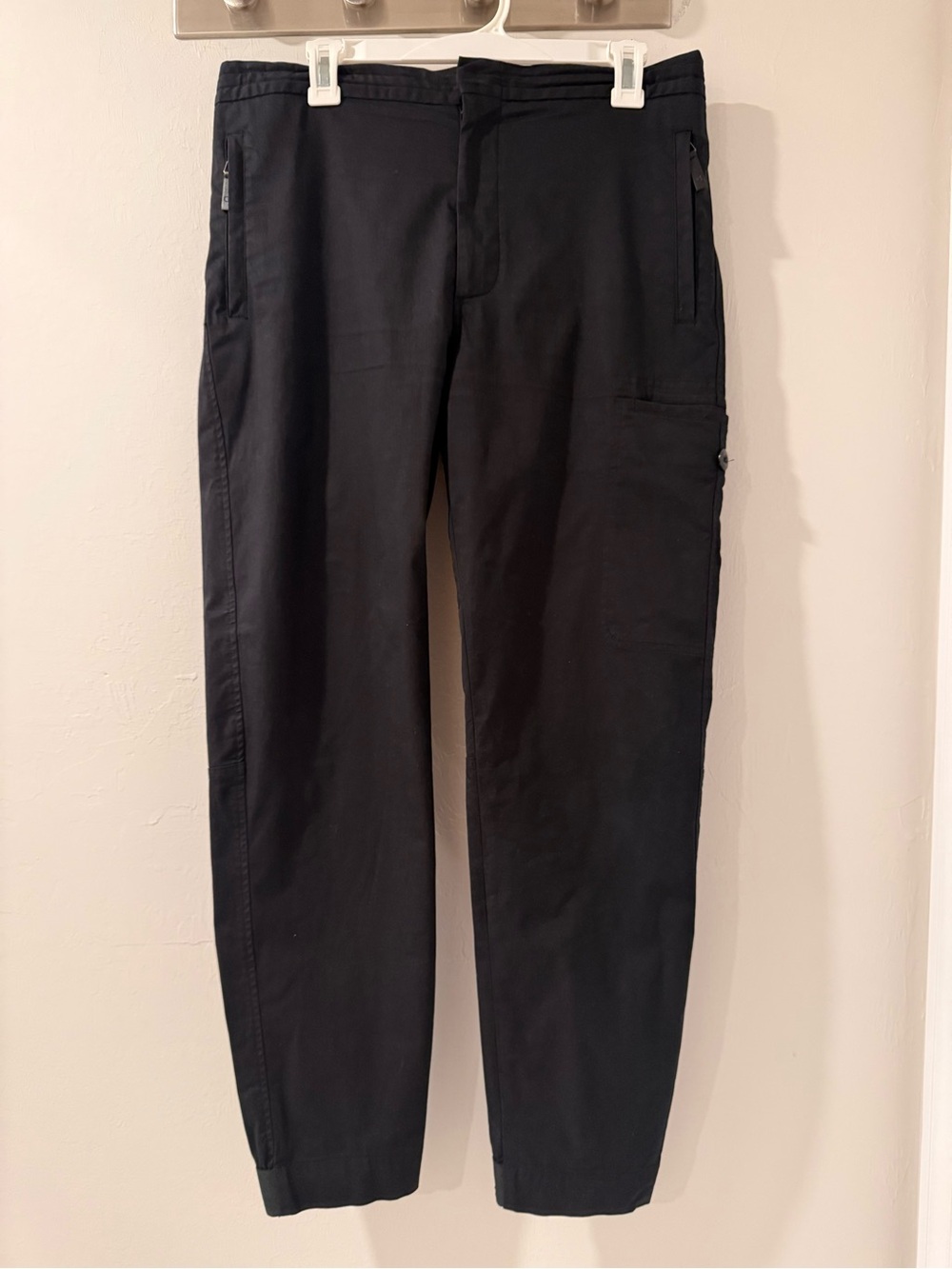 Ralph Lauren Men's Purple Label Black Cargo Pants